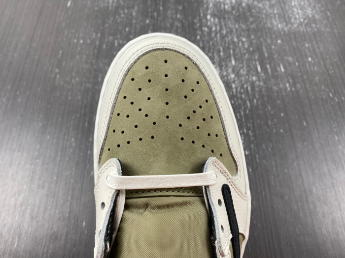 Air Jordan 1 Retro Low Golf Travis Scott Neutral Olive FZ3124-200